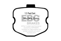 EBC Brakes - EBC Brakes Yellowstuff Street And Track Brake Pads DP41771R - Image 1