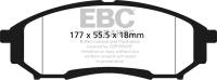 EBC Brakes - EBC Brakes Yellowstuff Street And Track Brake Pads DP41778R - Image 1