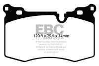 EBC Brakes Yellowstuff Street And Track Brake Pads