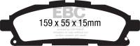 EBC Brakes - EBC Brakes Yellowstuff Street And Track Brake Pads DP41877R - Image 1