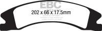 EBC Brakes - EBC Brakes Yellowstuff Street And Track Brake Pads DP41885R - Image 1