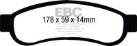 EBC Brakes - EBC Brakes Yellowstuff Street And Track Brake Pads DP41893R - Image 1