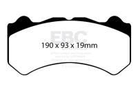 EBC Brakes - EBC Brakes Yellowstuff Street And Track Brake Pads DP41983R - Image 1