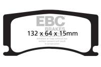 EBC Brakes Yellowstuff Street And Track Brake Pads