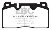 EBC Brakes Yellowstuff Street And Track Brake Pads