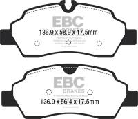 EBC - EBC 2015+ Ford Transit 150 SRW Yellowstuff Rear Brake Pads - DP42222R - Image 1