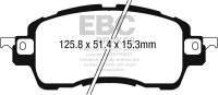 EBC - EBC Brakes Yellowstuff Street And Track Brake Pads DP42275R - Image 1