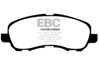 EBC Brakes - EBC Brakes Bluestuff NDX Full Race Brake Pads DP51614NDX - Image 1