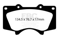 EBC Brakes - EBC Brakes Bluestuff NDX Full Race Brake Pads DP51657NDX - Image 1