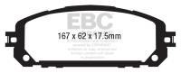 EBC Brakes - EBC Brakes 6000 Series Greenstuff Truck/SUV Brakes Disc Pads DP63030 - Image 1