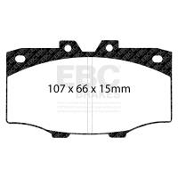 EBC - EBC 84-88 Toyota 4 Runner 2.4 Greenstuff Front Brake Pads - DP6380 - Image 1