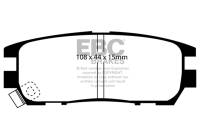 EBC - EBC 92-97 Mitsubishi Montero 3.0 Greenstuff Rear Brake Pads - DP6958 - Image 1