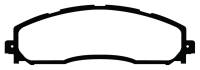 EBC Brakes - EBC Brakes Truck/SUV Extra Duty Brake Pads ED93016 - Image 1