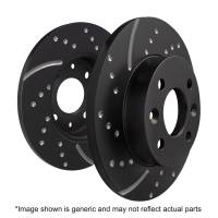 EBC 62-81 Mg MGB 1.8 GD Sport Front Rotors - GD069