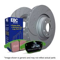 EBC Brakes S10 Kits Greenstuff 2000 and GD Rotors S10KF1001