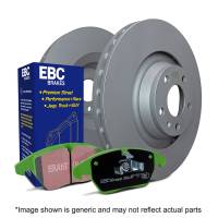 EBC Brakes S11 Kits Greenstuff 2000 and RK Rotors S11KF1116