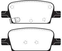 EBC Brakes - EBC Brakes Ultimax OEM Replacement Brake Pads UD1921 - Image 1