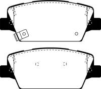 EBC - EBC Brakes Ultimax OEM Replacement Brake Pads UD2050 - Image 1