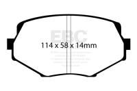 EBC Brakes - EBC Brakes Ultimax OEM Replacement Brake Pads UD635 - Image 1