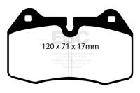 EBC Brakes Ultimax OEM Replacement Brake Pads