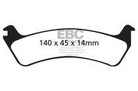 EBC - EBC 95-98 Ford Windstar 3.0 Ultimax2 Rear Brake Pads - UD664 - Image 1