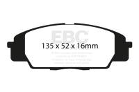 EBC - EBC 07-11 Acura CSX (Canada) 2.0 Type S Ultimax2 Front Brake Pads - UD829 - Image 1