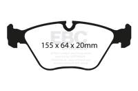 EBC 04-06 BMW X3 2.5 (E83) Ultimax2 Front Brake Pads - UD946