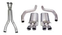 Corsa Performance 3.0in. Cat-Back Dual Rear Exit with Twin 4.0in. Polished Pro-Series Tips 14164CB1