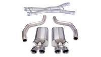 Corsa Performance 3.0in. Cat-Back Dual Rear Exit with Twin 4.0in. Polished Pro-Series Tips 14164CB3