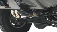 Corsa Performance - Corsa Performance 3.0in. Cat-Back Single Rear Exit with Twin 4.0in. Polished Pro-Series Tips 14216 - Image 2