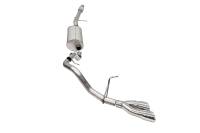 Corsa Performance 3.0in. Single Side Exit Cat-Back Exhaust System with Twin 4.0in. Tips 21126