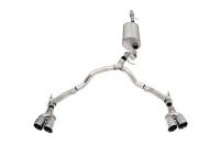 Corsa Performance 3.0in. to 2.75in. Dual Rear Exit Cat-Back Exhaust System with Twin 4.0in. Tips 21127