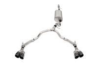 Corsa Performance 3.0in. to 2.75in. Dual Rear Exit Cat-Back Exhaust System with Twin 4.0in. Tips 21127BLK