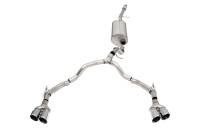 Corsa Performance 3.0in. to 2.75in. Dual Rear Exit Cat-Back Exhaust System with Twin 4.0in. Tips 21128