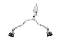 Corsa Performance 3.5in. to 2.75in. Dual Rear Exit Cat-Back Exhaust System 21129BLK