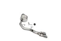 Corsa Performance 3.0in. Front of Tire Exit Catback Exhaust System with Twin 3.5in. Pro Series® Tips 21141