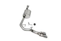 Corsa Performance 3.0in. Front of Tire Exit Catback Exhaust System with Twin 3.5in. Pro Series® Tips 21156