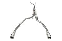 Corsa Performance 3.0in. True Dual Catback Exhaust System with Dual Rear Exit and Flat Cut 5.0in. Tips 21189