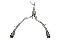 Corsa Performance 3.0in. True Dual Catback Exhaust System with Dual Rear Exit and Flat Cut 5.0in. Tips 21189GNM