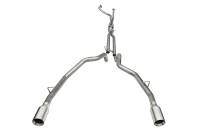 Corsa Performance 3.0in. Dual Rear Exit Catback Exhaust System with Flat Cut 5.0in. Dual Wall Tips 21190