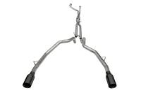 Corsa Performance 3.0in. Dual Rear Exit Catback Exhaust System with Flat Cut 5.0in. Dual Wall Tips 21190BPC