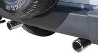 Corsa Performance - Corsa Performance 2.5in. Axle-Back Dual Rear Exit with Single 3.5in. Polished Straight Cut Tips 24412 - Image 2