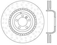 StopTech Cryostop Premium High Carbon Rotor; Rear