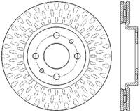 StopTech Sport Slotted Cryo Brake Rotor; Front Left