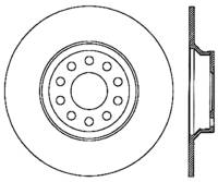 StopTech Sport Slotted Brake Rotor; Rear Right