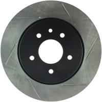 StopTech Sport Slotted Brake Rotor; Rear Left