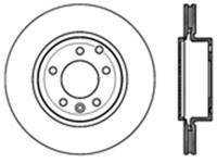 StopTech Sport Slotted Brake Rotor; Rear Left