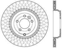 StopTech Sport Slotted Brake Rotor; Rear Left