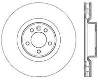 StopTech Sport Slotted Cryo Brake Rotor; Front Left