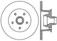 StopTech Sport Slotted Cryo Brake Rotor; Front Left